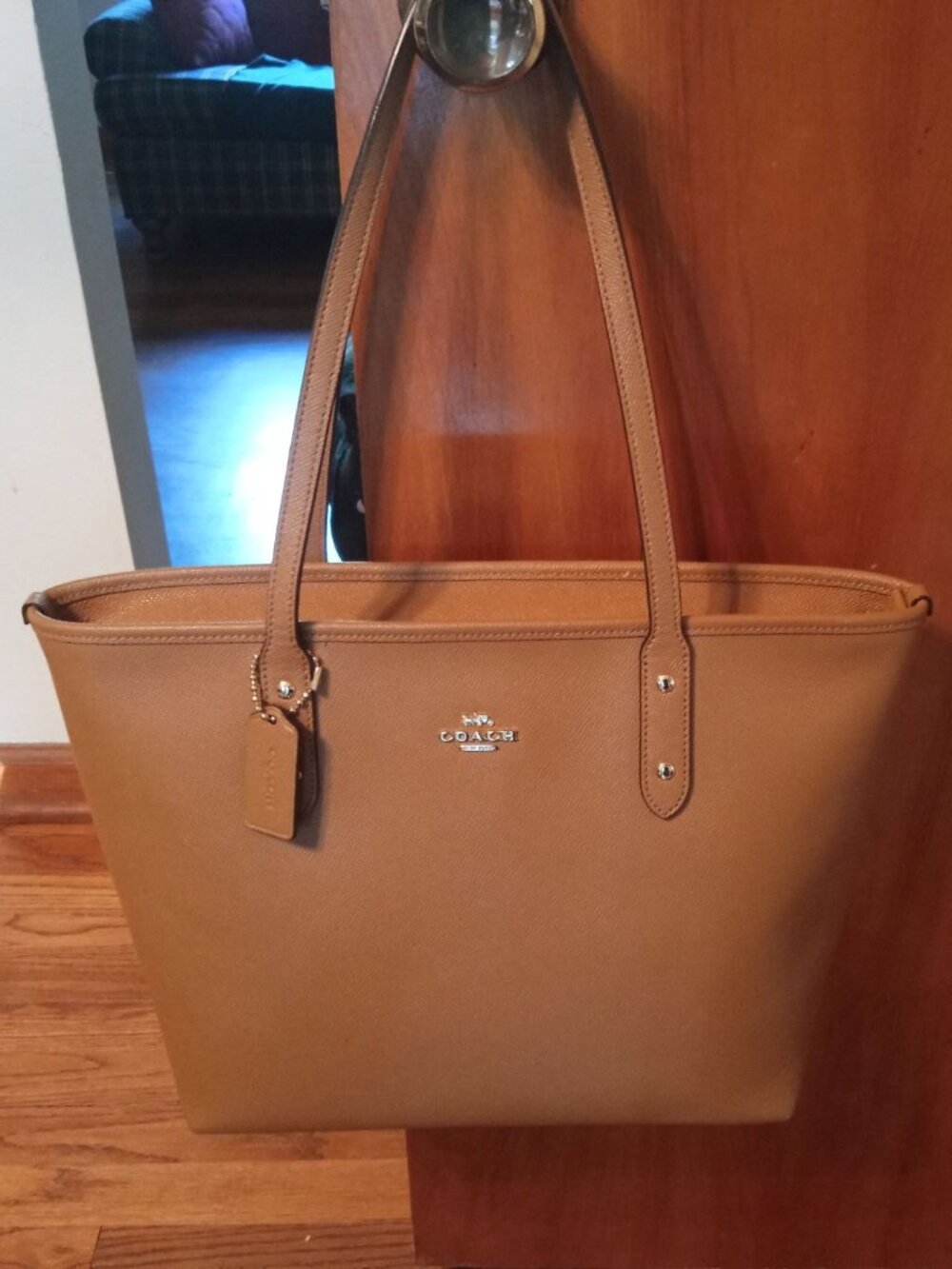 Coach leather tote - Tan